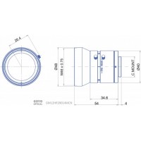 Goyo 12 MP 2/3" Fixed-Focal